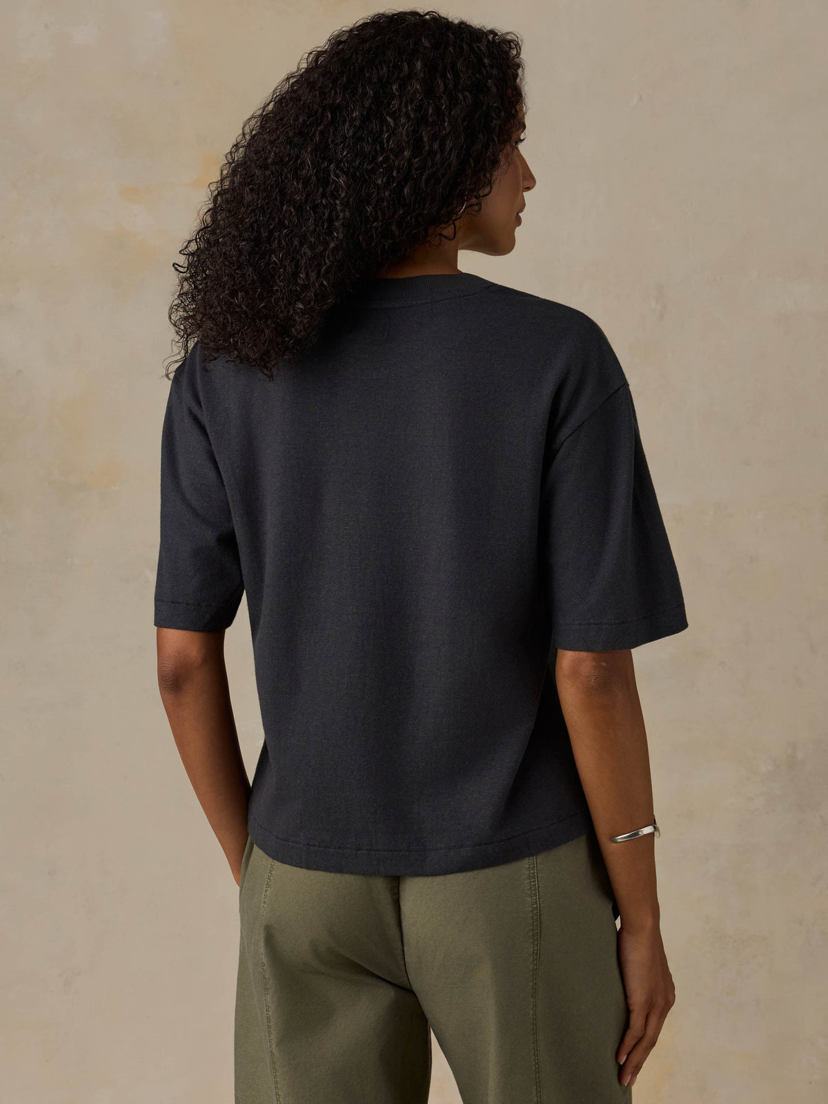 Faherty x Parks Project NYC Parks Hemp Blend Vintage Tee - Washed Black