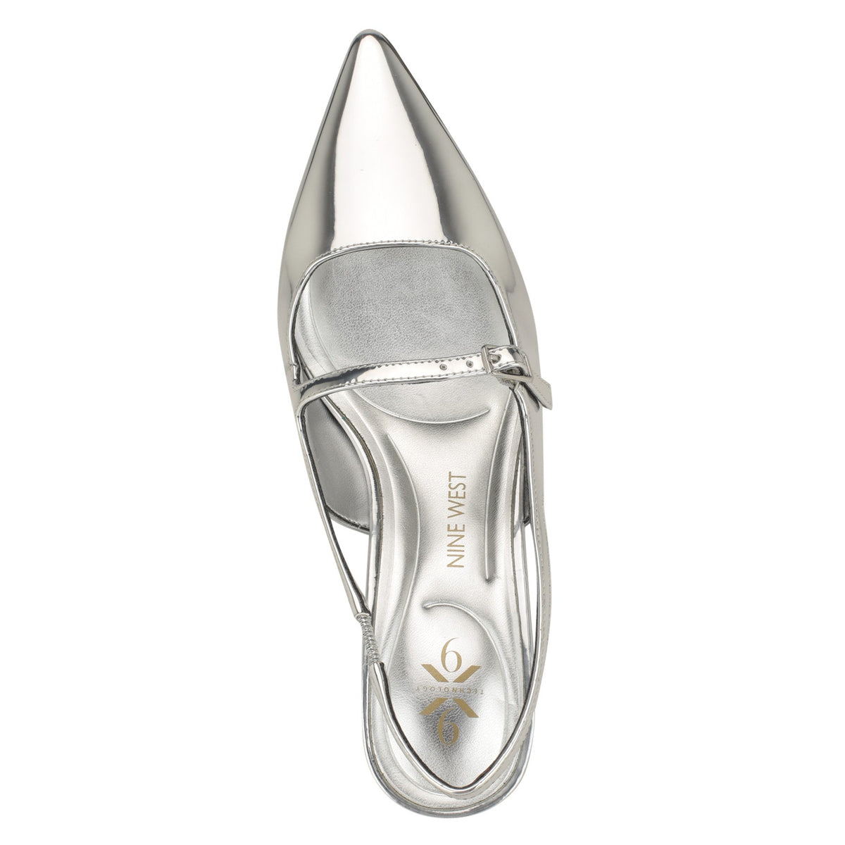 Calun 9x9 Mary Jane Slingbacks