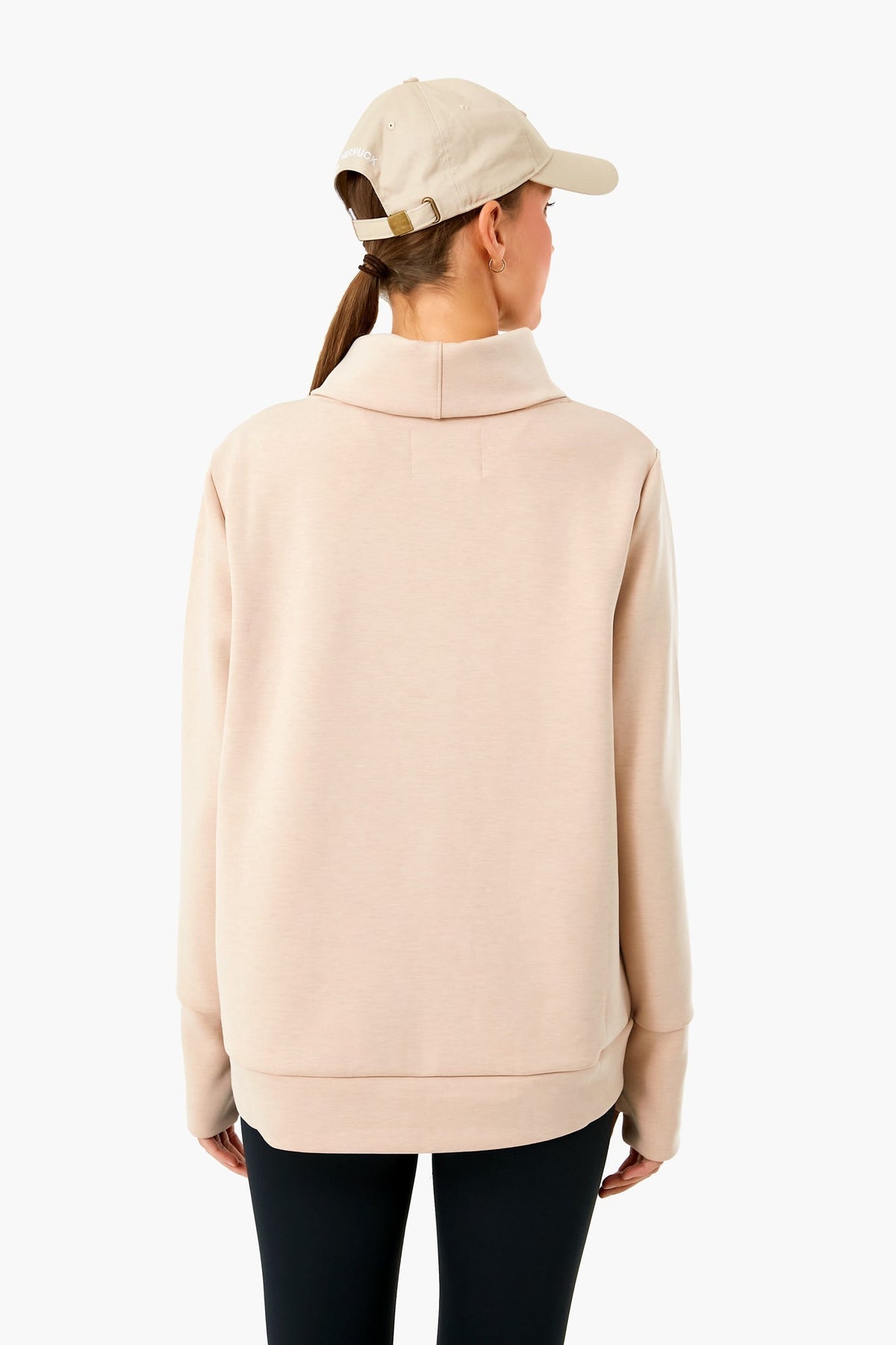 Heather Camel Everyday Pullover
