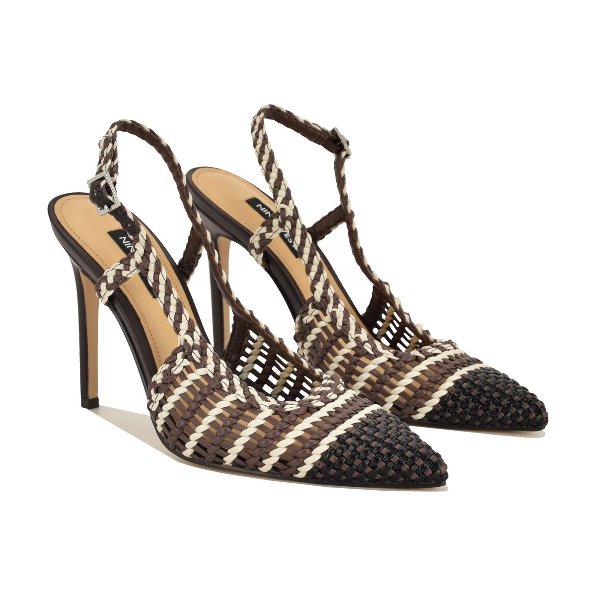 Fresky Woven Slingback Pumps