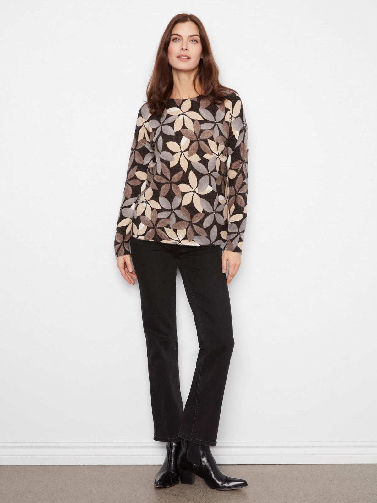 Reversible Printed Sweater - Selva
