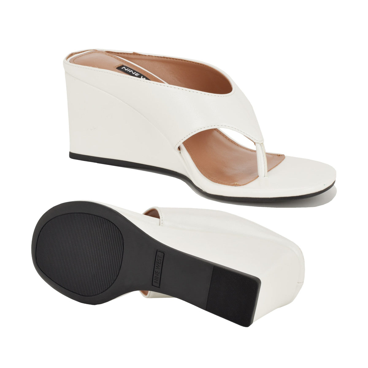 Jadde Thong Wedge Sandals