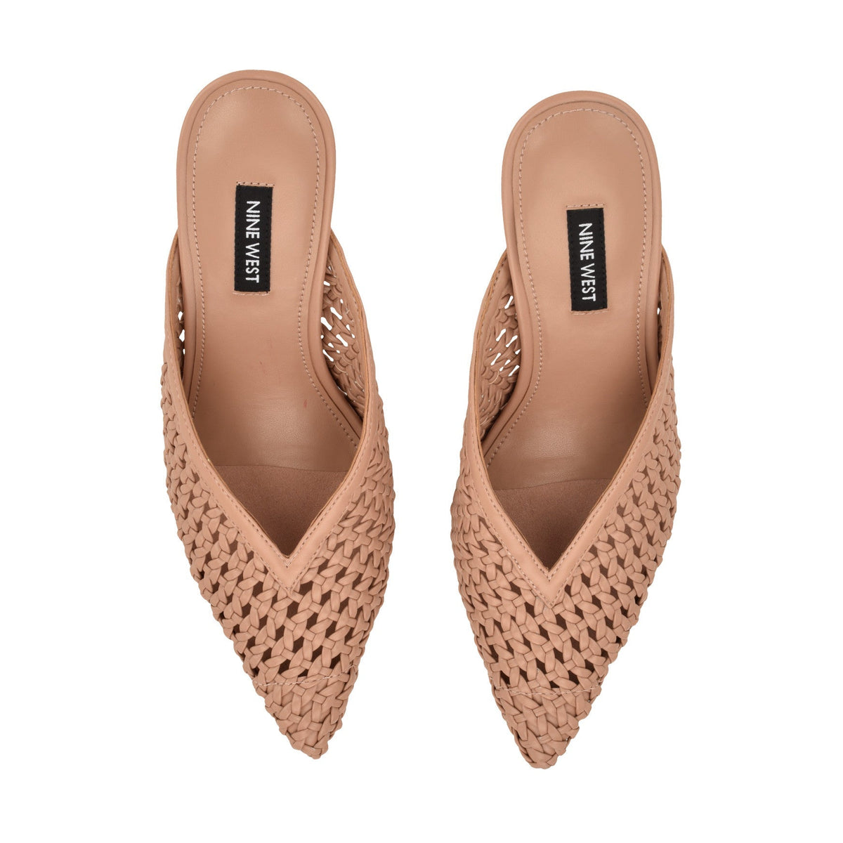 Grasso Woven Mule Pumps