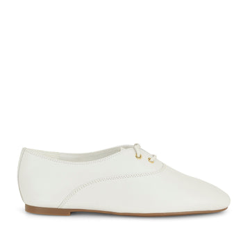 Jazzy Leather Oxford Flats