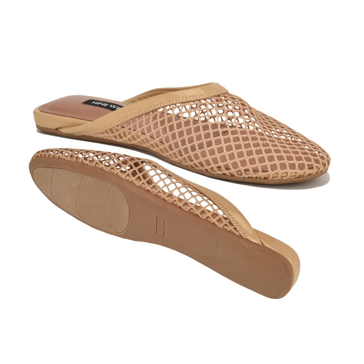 Daniela Flat Mesh Mules