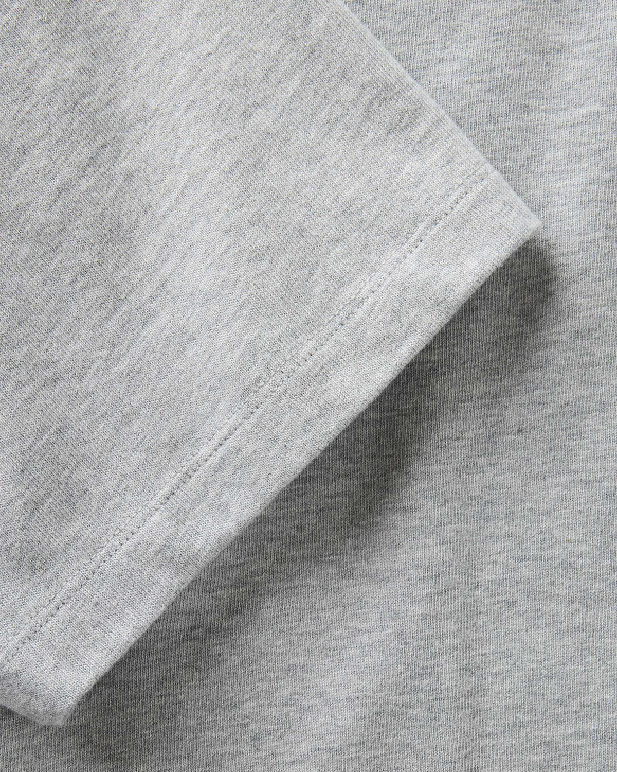 The Organic Cotton Shop Tee in Heather Grey