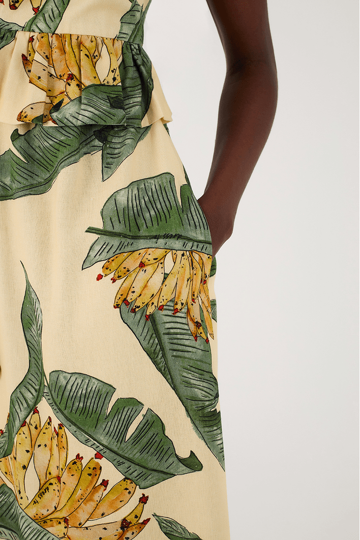 LINEN PARADISE DRESS
