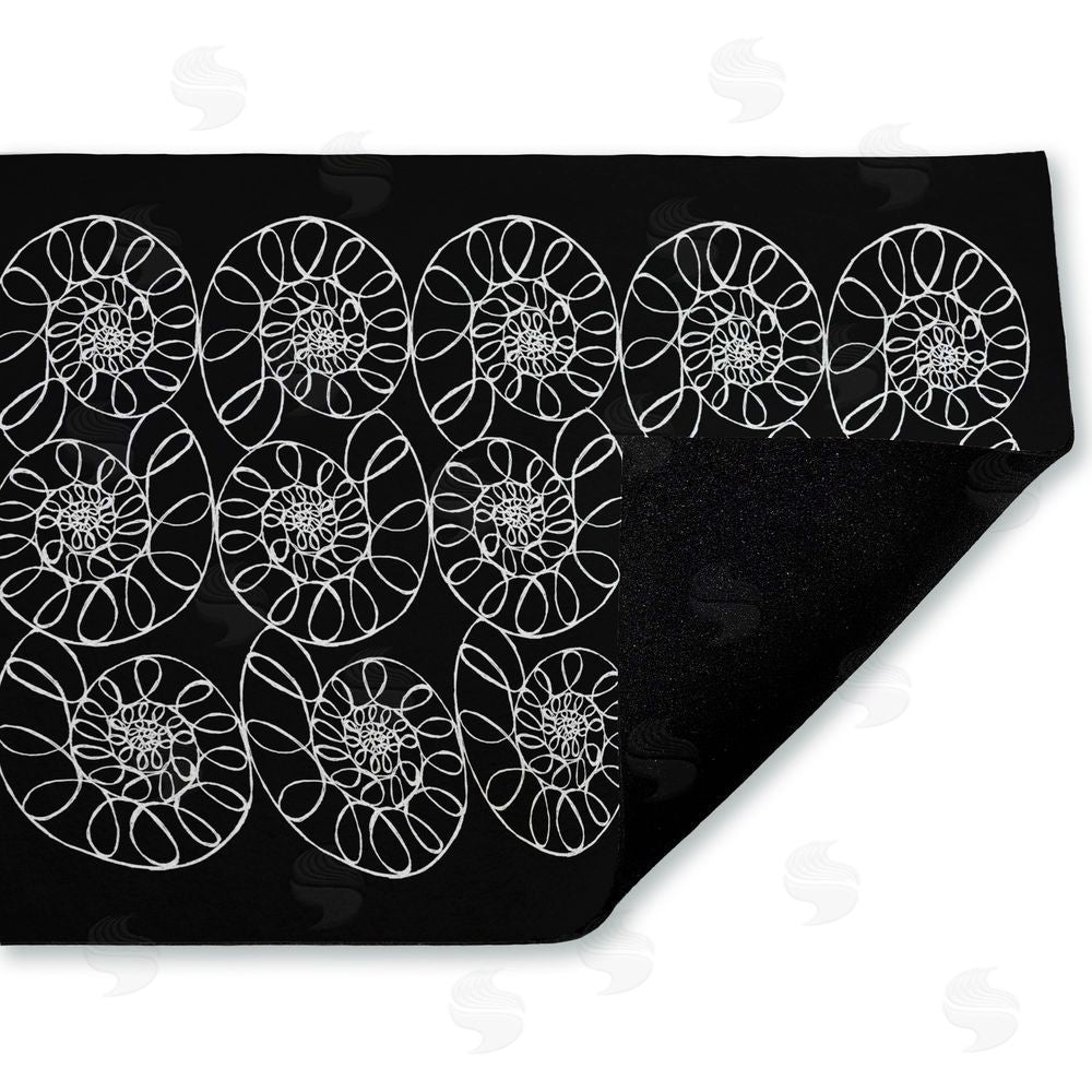 El Perkin | Elemental Spiral Shells Non-Woven Door Mat