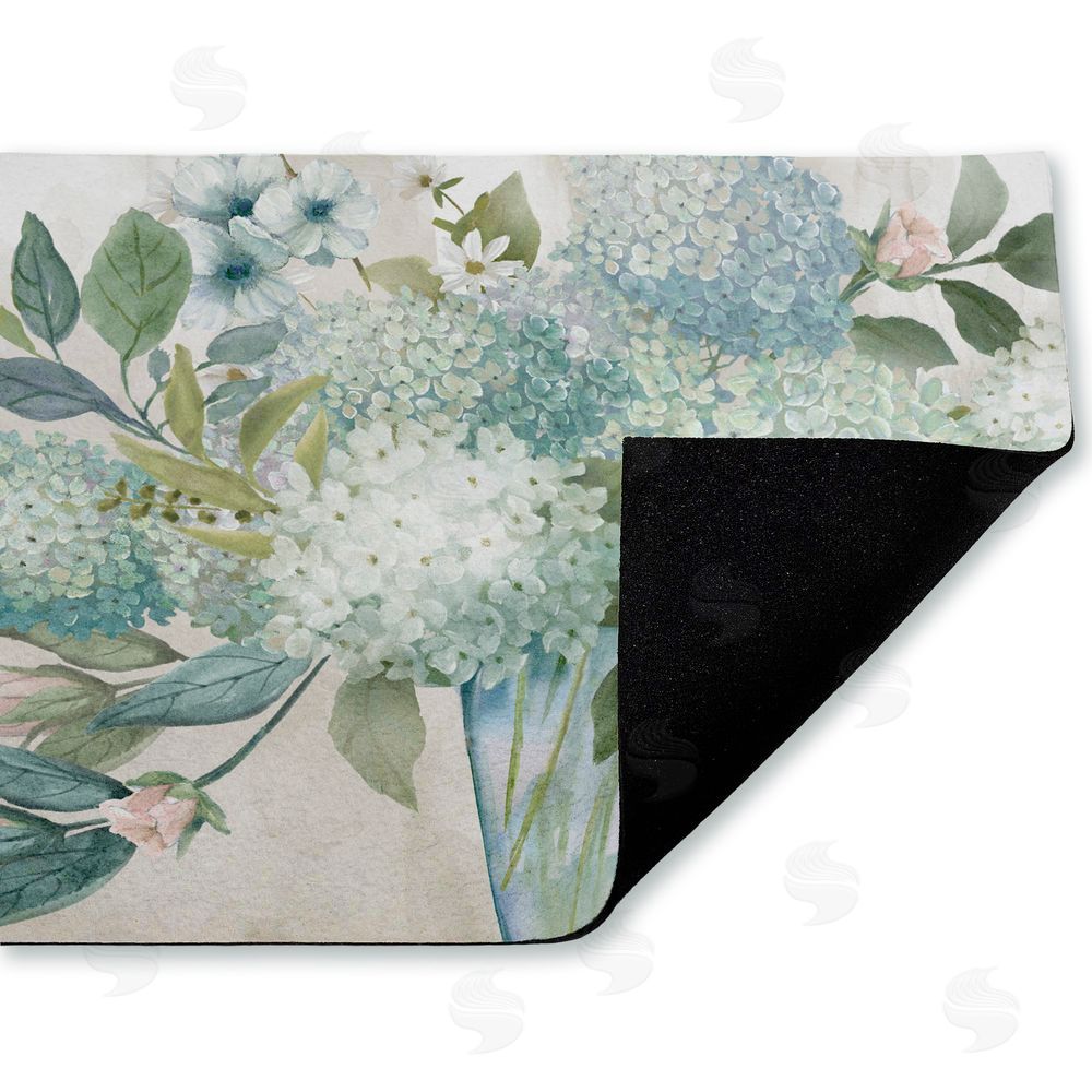 Nan | Blue Hydrangeas Galore Non-Woven Door Mat