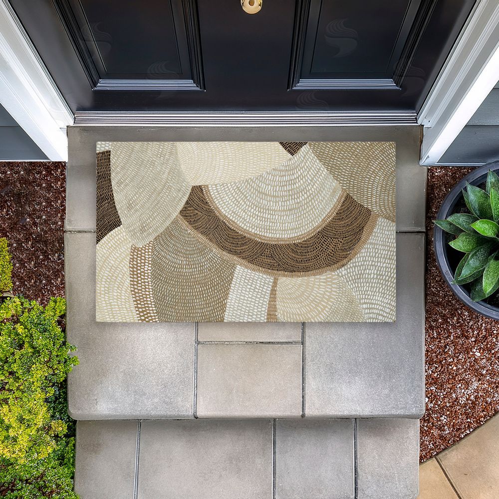 Emma Peal | Mystic Neutral Patterns Non-Woven Door Mat