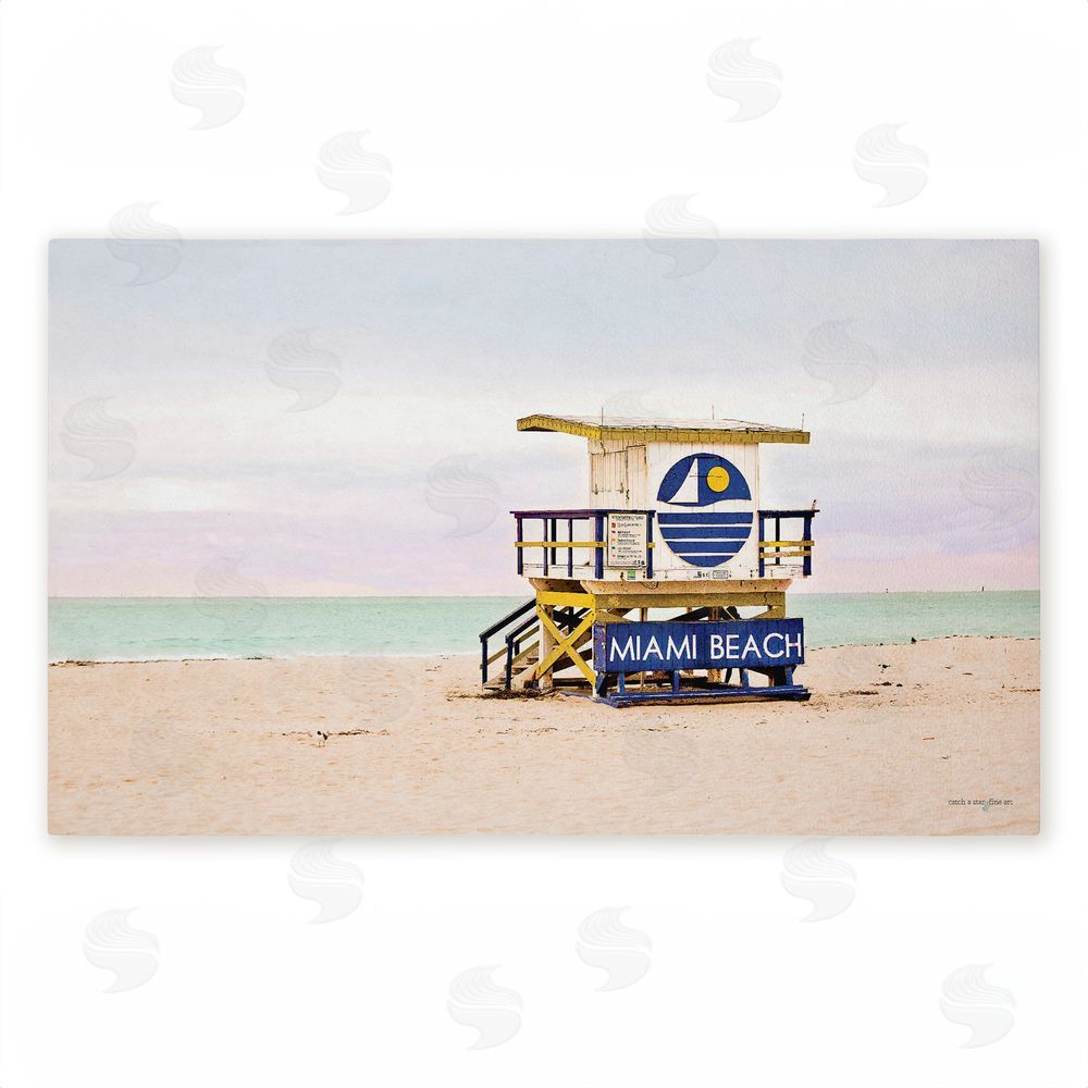 Seven Trees Design | Miami Beach Lifeguard Hut Non-Woven Door Mat