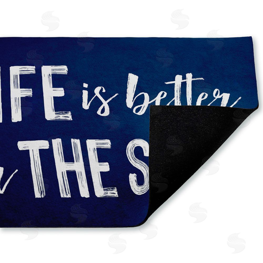 Lettered and Lined | Better In The Surf Sentiment Non-Woven Door Mat