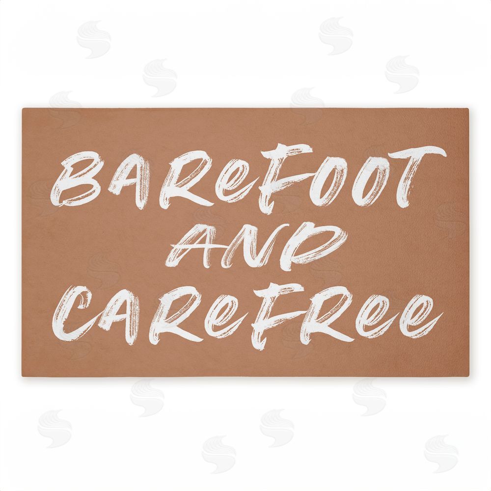 Lettered and Lined | Barfoot & Carefree Summer Non-Woven Door Mat