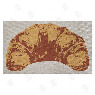 Stupell Studio | Pop Style Croissant Faux Sisal Door Mat