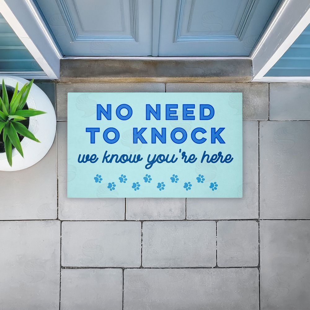 Stupell Studio | We Know You're Here Non-Woven Door Mat