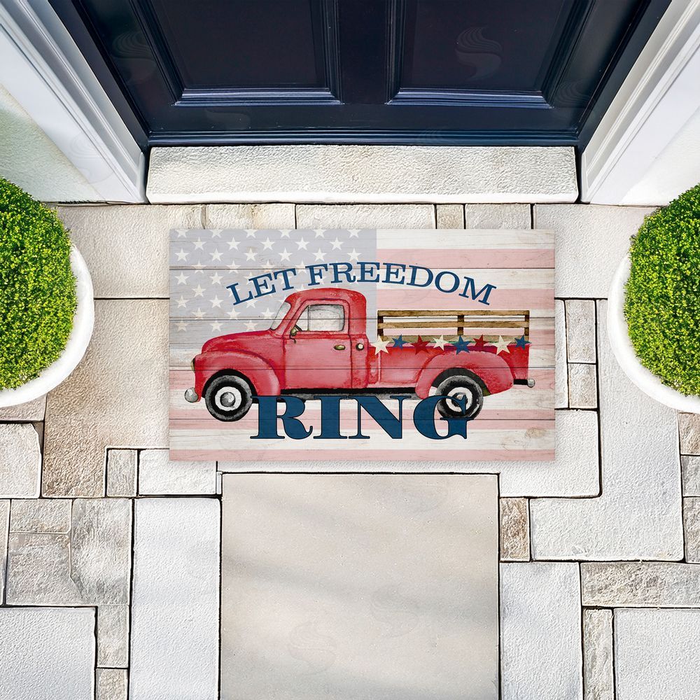 Kim Allen | Let Freedom Ring Truck Non-Woven Door Mat