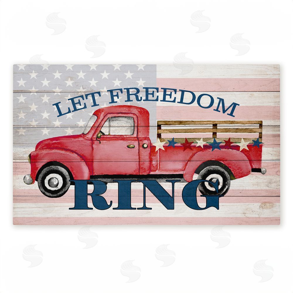Kim Allen | Let Freedom Ring Truck Non-Woven Door Mat