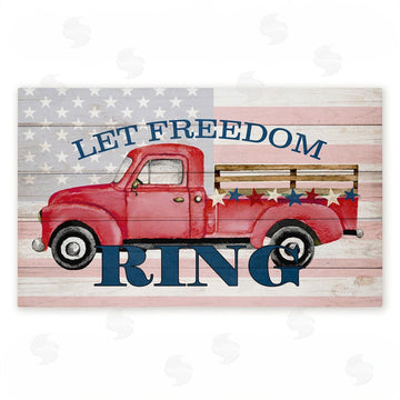 Kim Allen | Let Freedom Ring Truck Non-Woven Door Mat