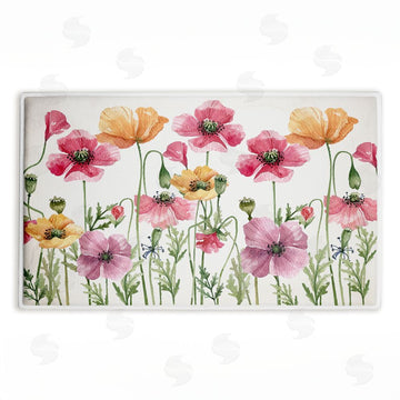 Kim Allen | Poppy Place Flower Garden Plush Bath Mat