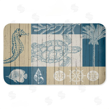 Kim Allen | Let's Sail Nautical Creatures Anti-Fatigue Mat
