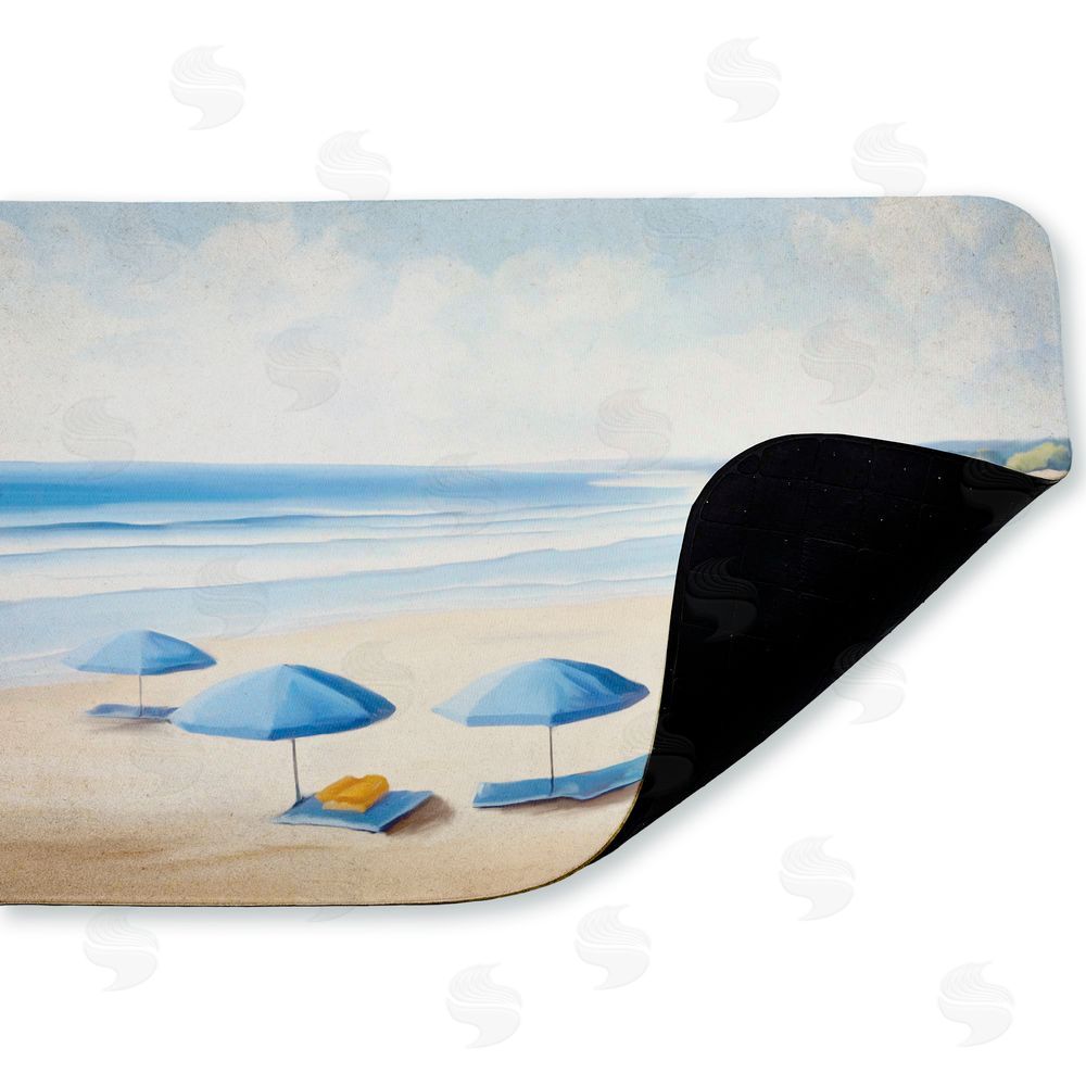 Kim Allen | Summer Umbrella Beach Day Anti-Fatigue Mat
