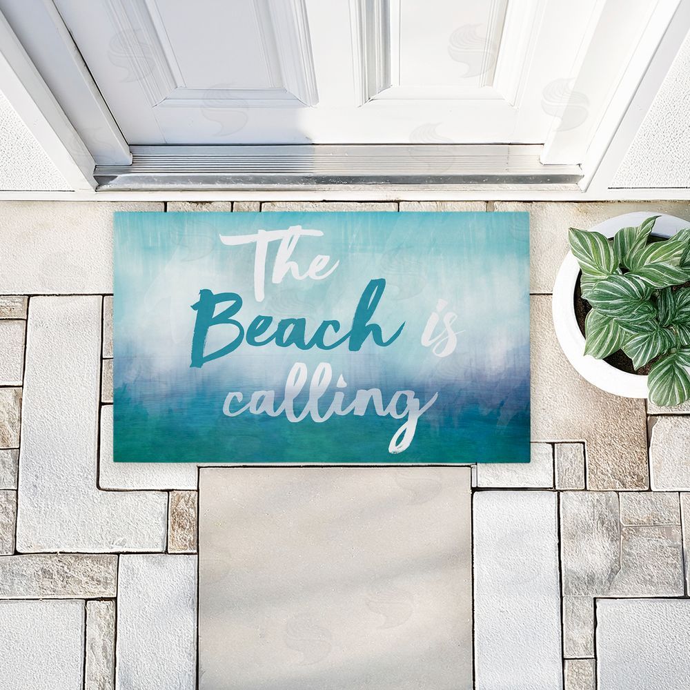 Lula Bijoux & co. | Beach Is Calling Gradient Non-Woven Door Mat