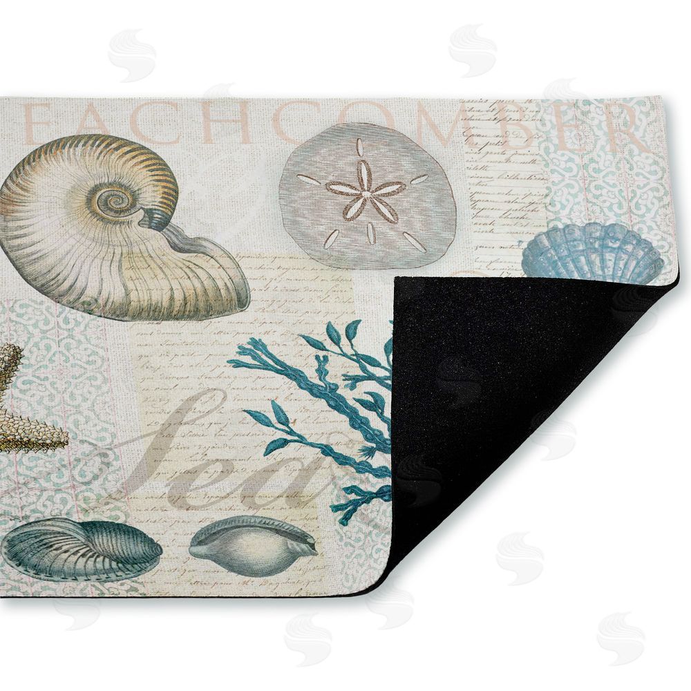 Lula Bijoux & co. | Beachcomber Vintage Sea Collage Non-Woven Door Mat