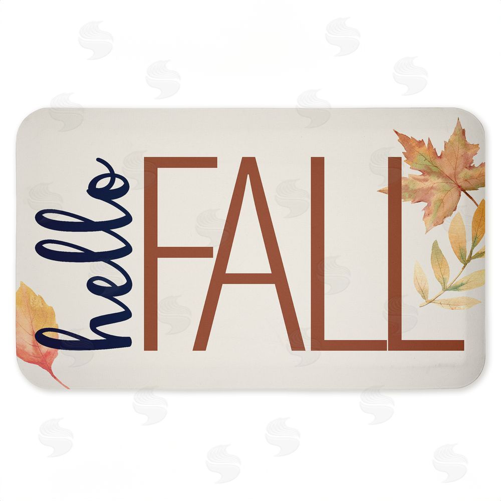 Kim Allen | Hello Fall Greeting Anti-Fatigue Mat