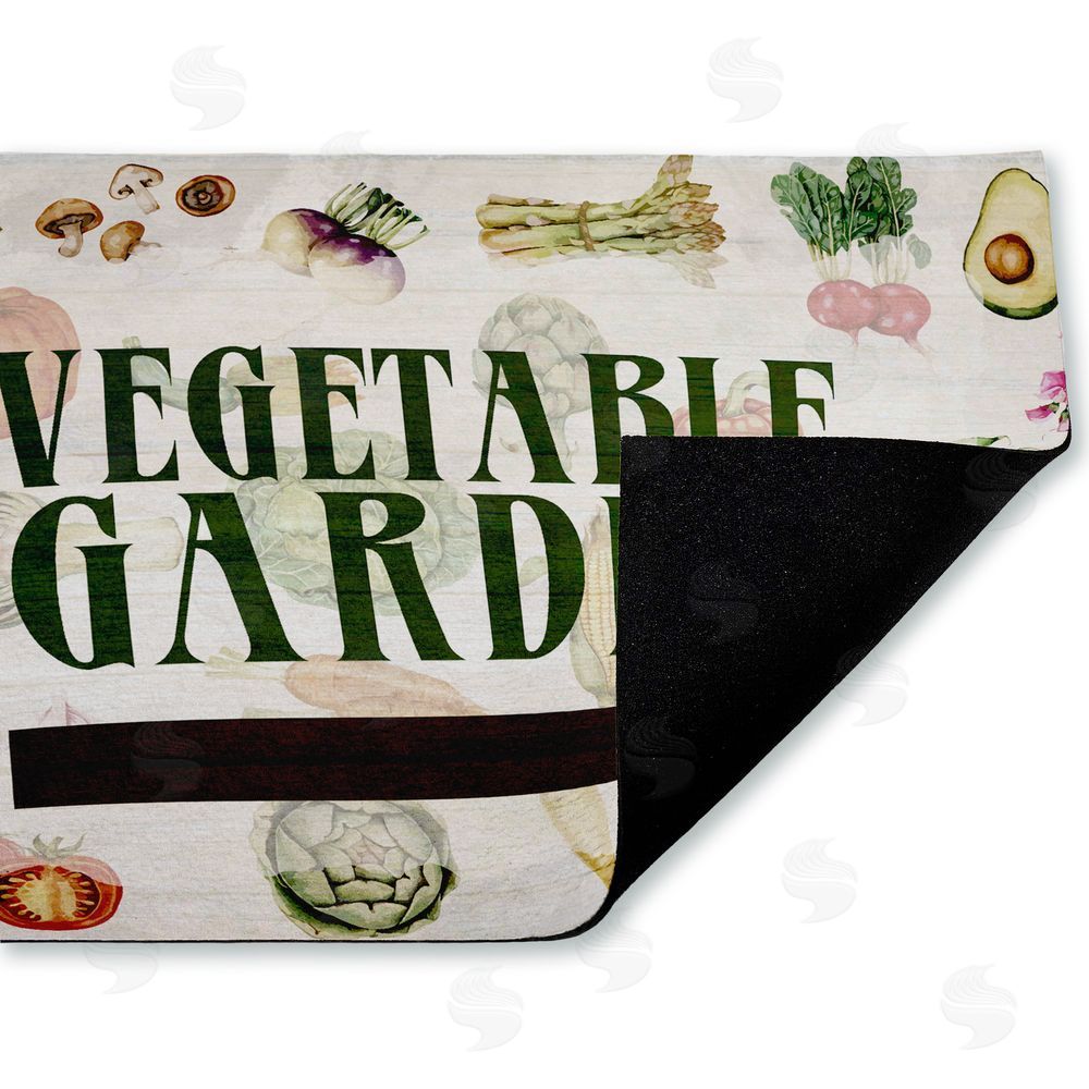 Anne Bailey | Vegetable Garden with Arrow Non-Woven Door Mat