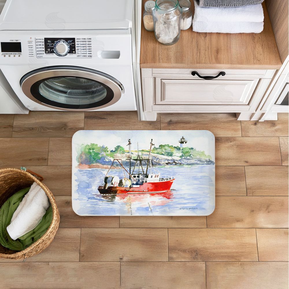 Greg Gorham | Tranquil Drifting Boat Anti-Fatigue Mat