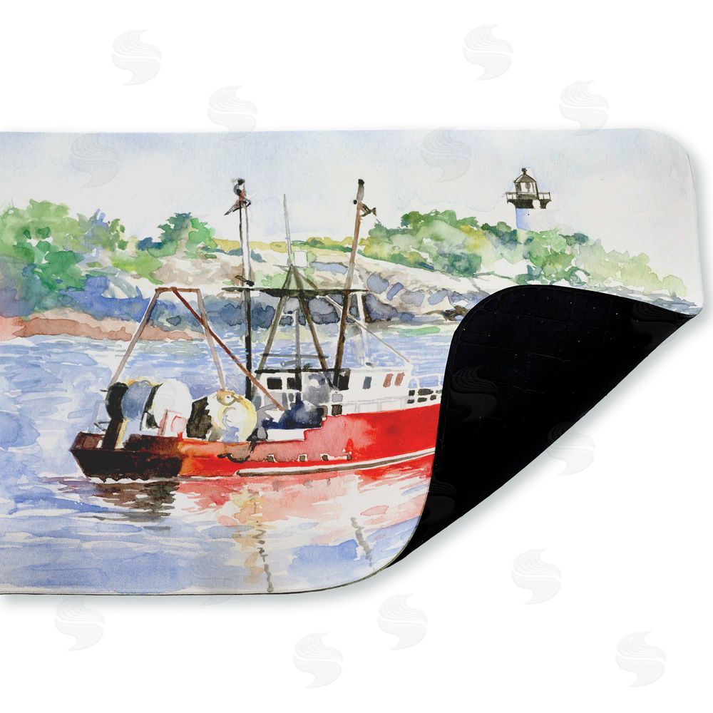 Greg Gorham | Tranquil Drifting Boat Anti-Fatigue Mat