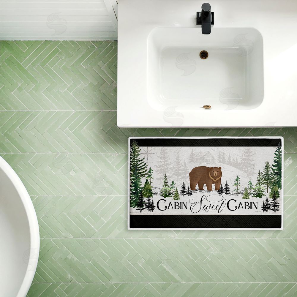 Jennifer Pugh | Ivory Pines Cabin Plush Bath Mat
