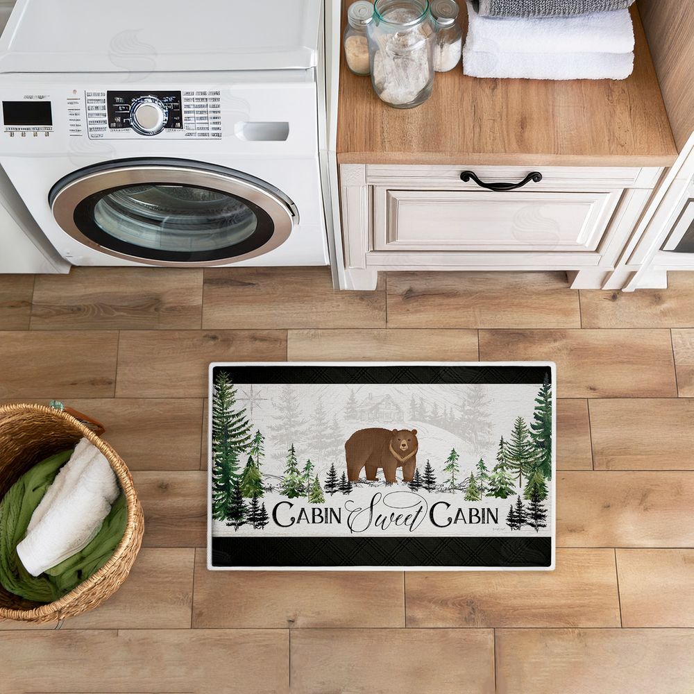 Jennifer Pugh | Ivory Pines Cabin Plush Bath Mat