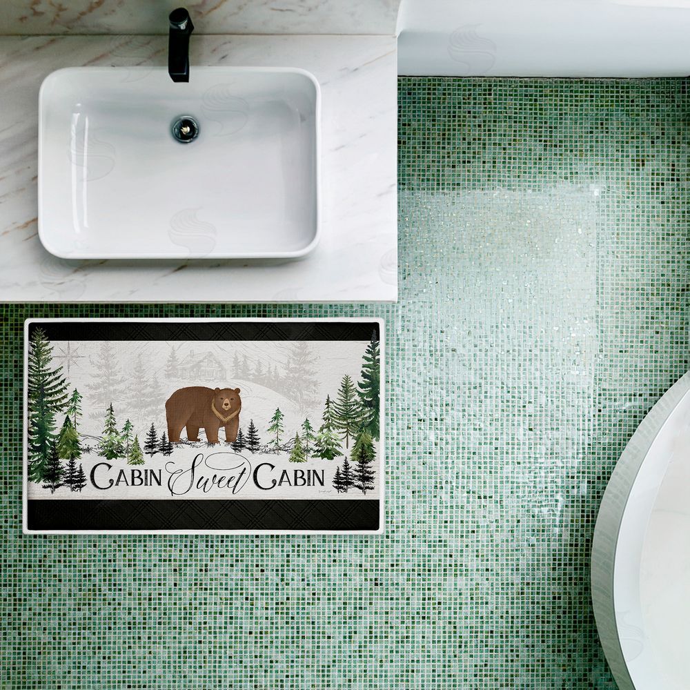 Jennifer Pugh | Ivory Pines Cabin Plush Bath Mat