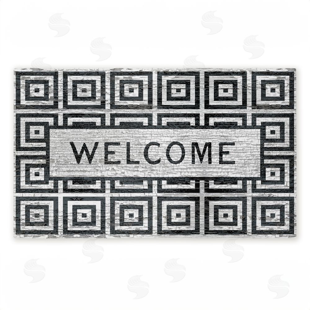 Tim Coffey | Modern Urban Farmhouse Welcome Non-Woven Door Mat