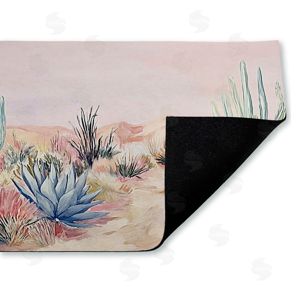 Ramona Murdock | Desert Wonderland Cacti Non-Woven Door Mat