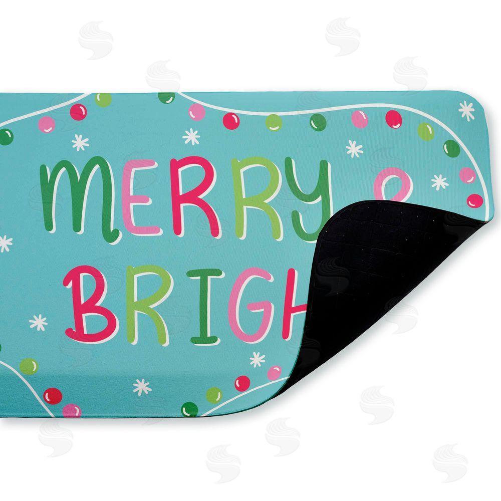 Emily Cromwell | Merry & Bright with Baubles Anti-Fatigue Mat