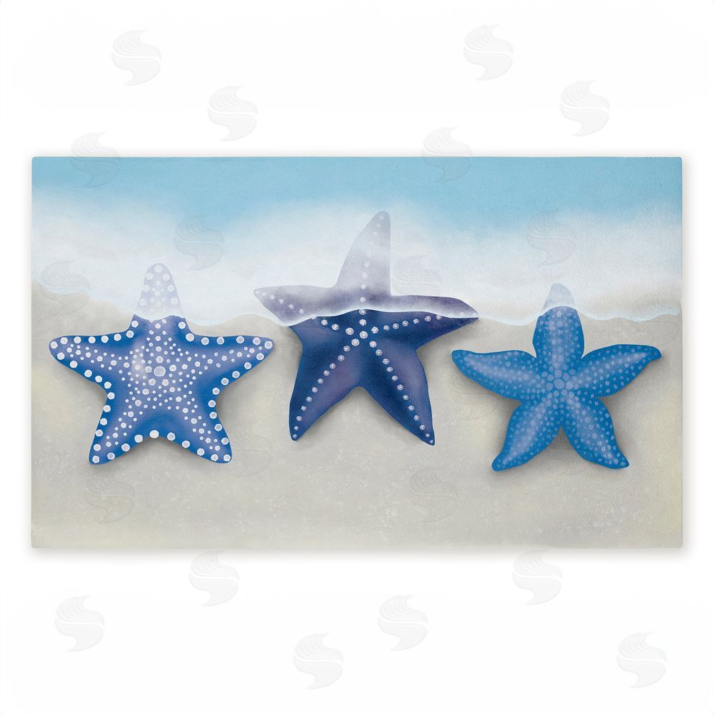 Darlene Seale | By The Shore Starfish Non-Woven Door Mat