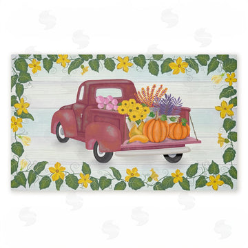 Darlene Seale | Going To Market Harvest Non-Woven Door Mat