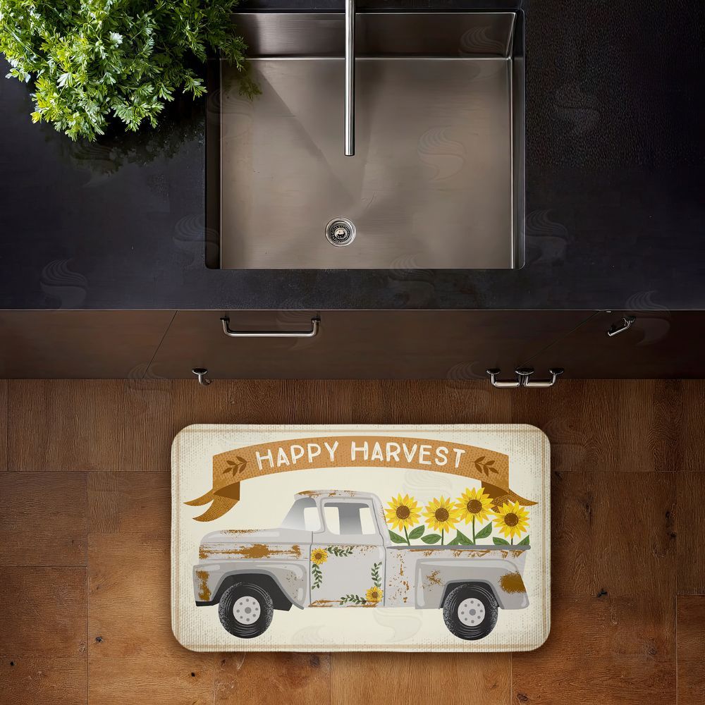 Arrolynn Weiderhold | Happy Harvest Fall Truck Anti-Fatigue Mat