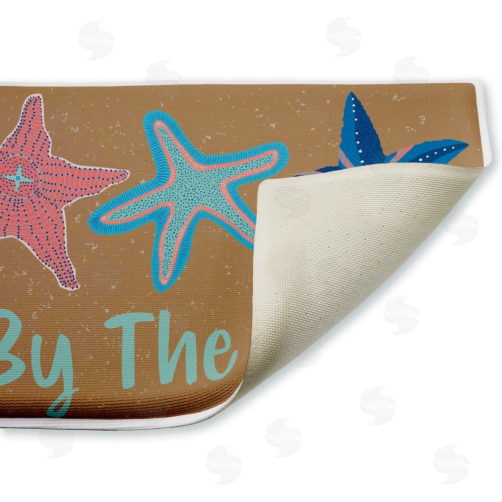 Darlene Seale | By The Sea Starfish Plush Bath Mat