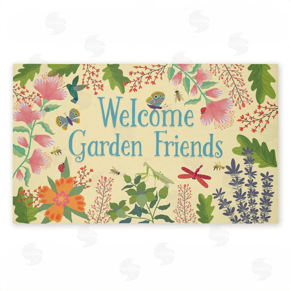 Darlene Seale | Welcome Garden Friends Non-Woven Door Mat
