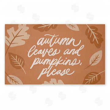 Amanda Houston | Autumn Please Sentiment Non-Woven Door Mat