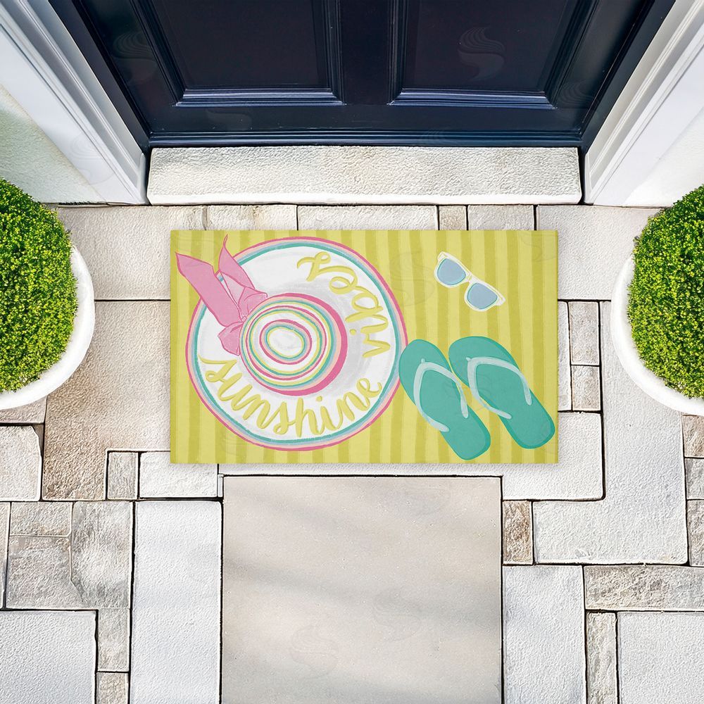 Amanda McGee | Endless Sunshine Vibes Non-Woven Door Mat