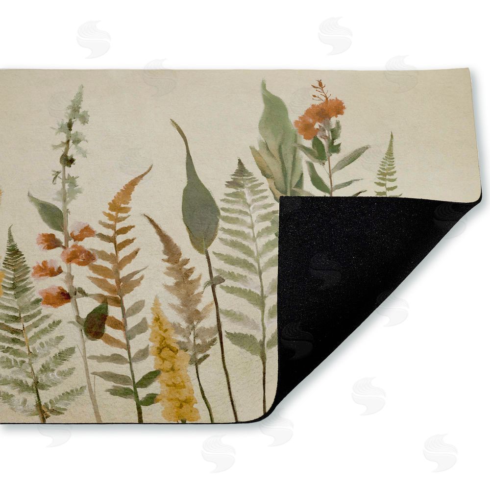 Elizabeth Medley | Simple Fall Botanics Non-Woven Door Mat