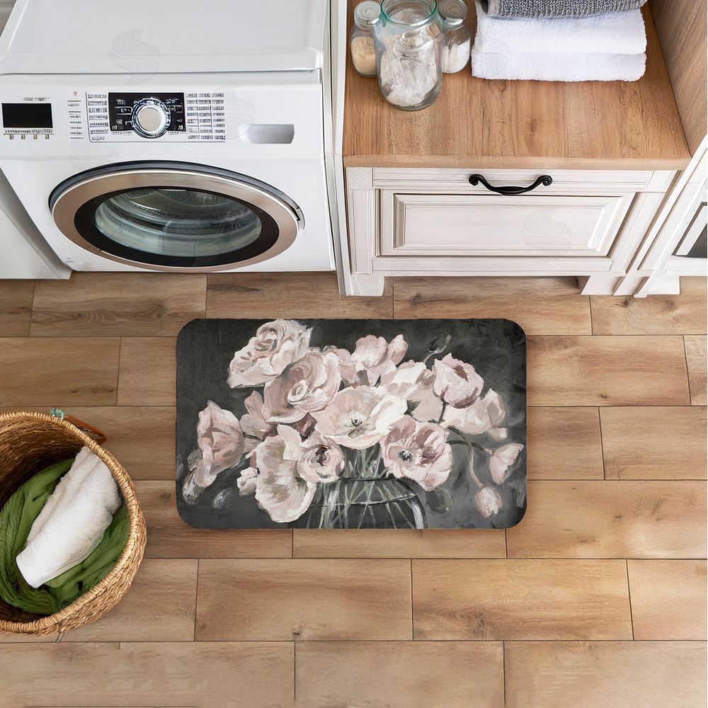 Patricia Pinto | Flowers In Clear Vase Anti-Fatigue Mat