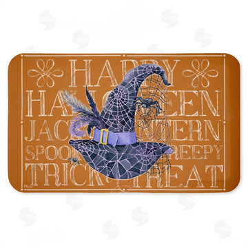 Paul Brent | Witchy Hat & Spooky Phrases Anti-Fatigue Mat