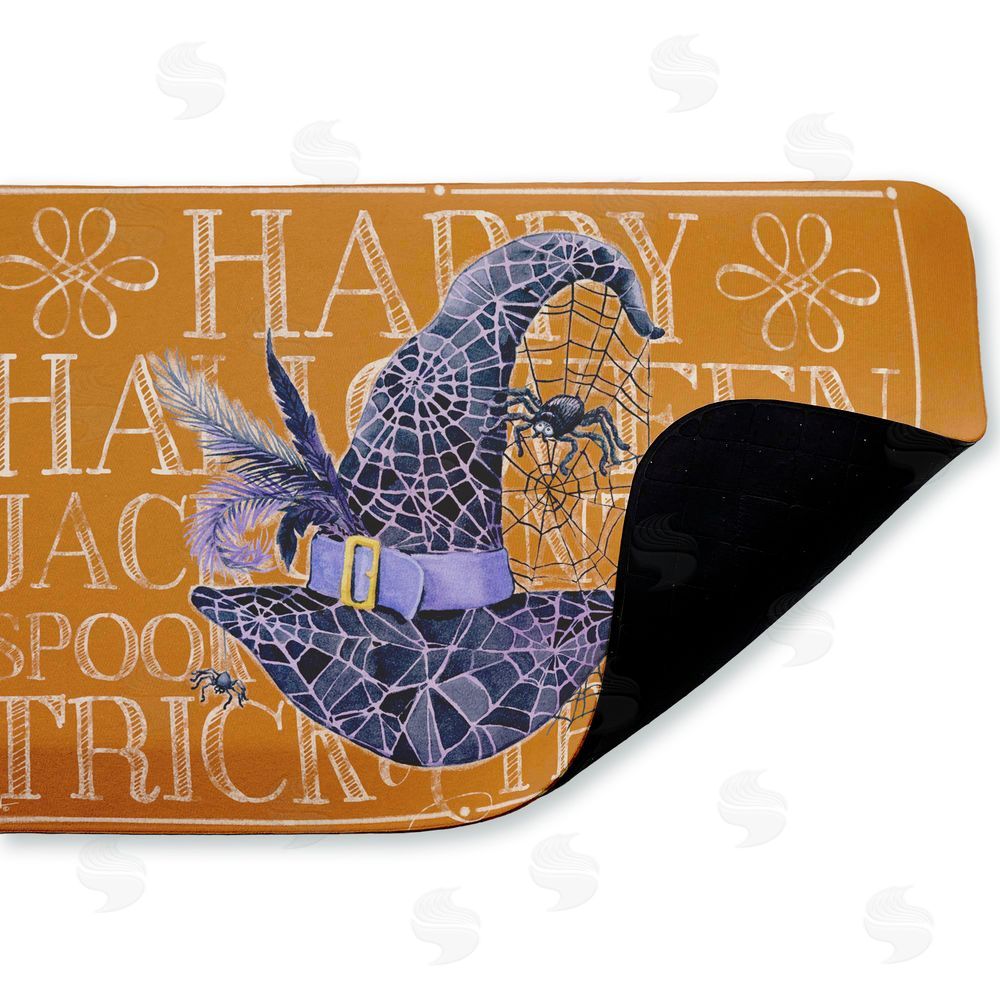 Paul Brent | Witchy Hat & Spooky Phrases Anti-Fatigue Mat