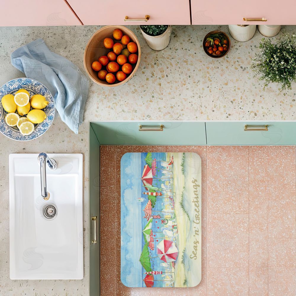 Paul Brent | Seas 'n' Greetings Beach Anti-Fatigue Mat