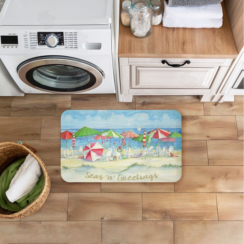 Paul Brent | Seas 'n' Greetings Beach Anti-Fatigue Mat